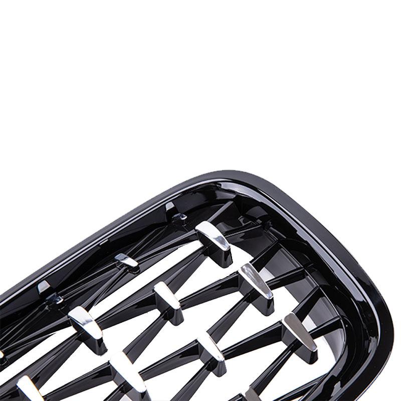 Car Front Bumper Sport Racing Grill Grilles For BMW 5 Series F10 F11 F18 520I 523I 528I  520D 530D 10-16 Diamond Kidney Grille