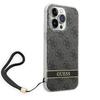 Guess Guohcp14Lh4Stk Iphone 14 Pro 6,1 Czarny/Black Hardcase 4G Print Strap