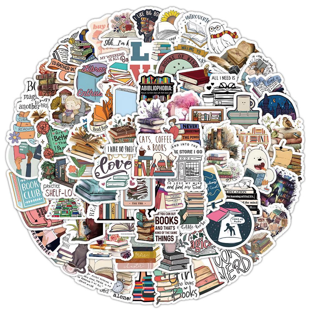 100 Graffiti Stickers: Decorate Phones, Cups, Luggage, Notebooks, and Desks.