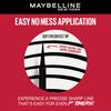 Maybelline New York 48-Hour Waterproof Eyeliner Black 2x Intense Long-Lasting Smudge-Proof Liquid Eyeliner 2.1 ml