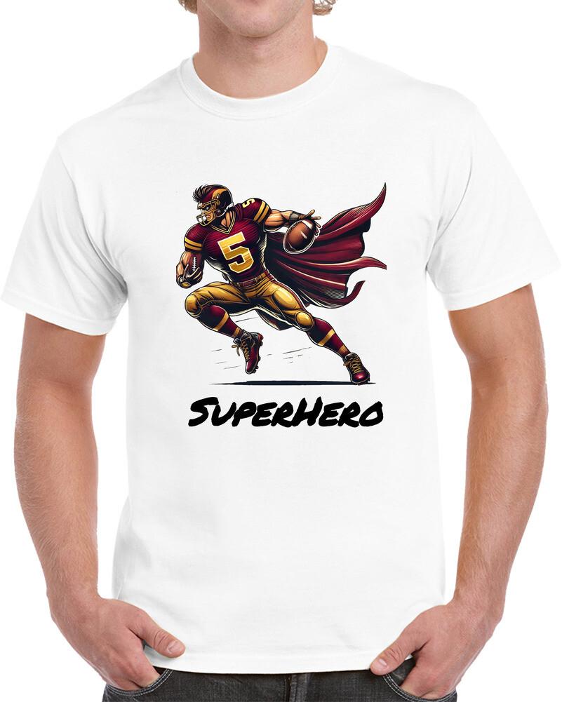 Rookie Of The Year Commanders Superhero T-Shirt Bold New Jayden Daniels TShirt XL