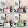 Nylon Tote Bag With Magnetic Closure For Daily Use In Elegant Art Style