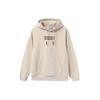 Li Ning Sports Fashion Collection Embroidery Logo Loose Fit Fleece Lined Thermal Hooded Long Sleeved Sweatshirt Unisex AWDRB74-5