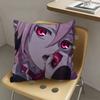 1pc Krul Tepes Anime Pillow Case Fashion Square Pillowcase Bedroom Sofa Room Ins Decoration Leisure