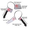 2025 New Pattern Halloween Sharp Knives Axes Plastic Headbands Headwear Props Headwear Accessories Worn On the Head