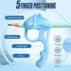 5 Stück/10 Stück Bleistiftgriffe, Bleistiftgriffe für Kinder Handschrift, Fingergriffe Haltungskorrektur Schreibwerkzeug für Kleinkinder Vorschüler Training