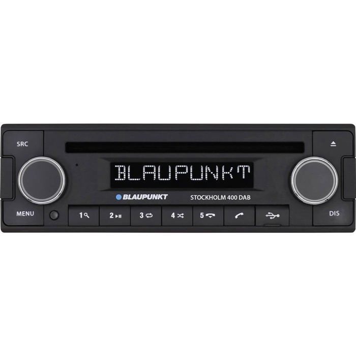 Blaupunkt Stockholm 400 DAB BT Autoradio Apple CarPlay, tuner DAB+