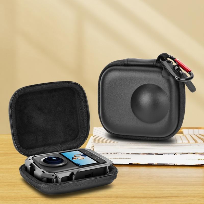 Waterproof Carrying Bag for 360 Action Camera Storage Impact Resistant Construction