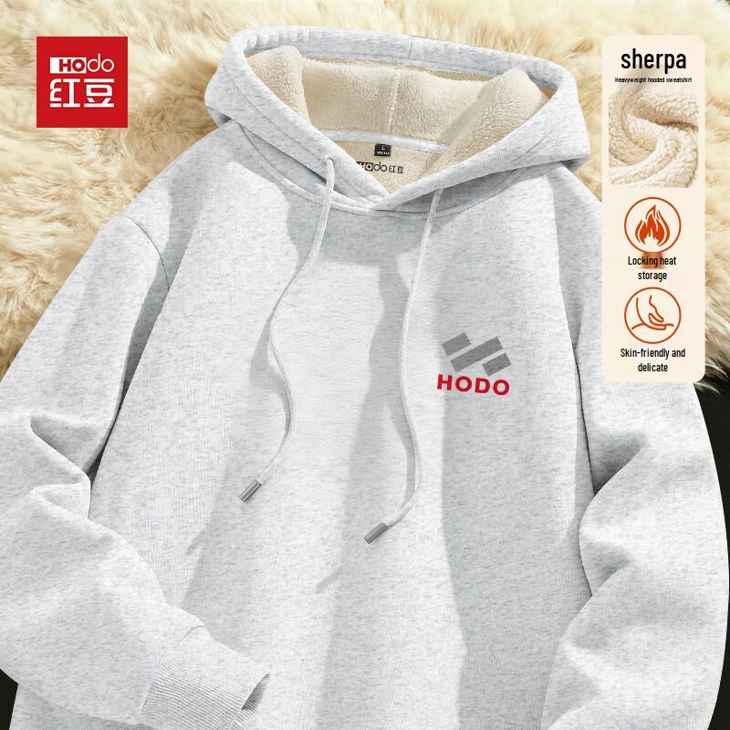 

Hodo Men s Heavyweight Alpaca Fleece Lined Hooded Sweatshirt 5XL