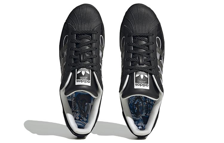 Superstar No Sleep Rave Club x Superstar Adidas Originals Ripple 'Core Black' ID2176