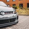 Gloss Black TCR Front Bumper Splitter Lip Kits For Volkswagen Golf MK7.5 GTI 2017-2020