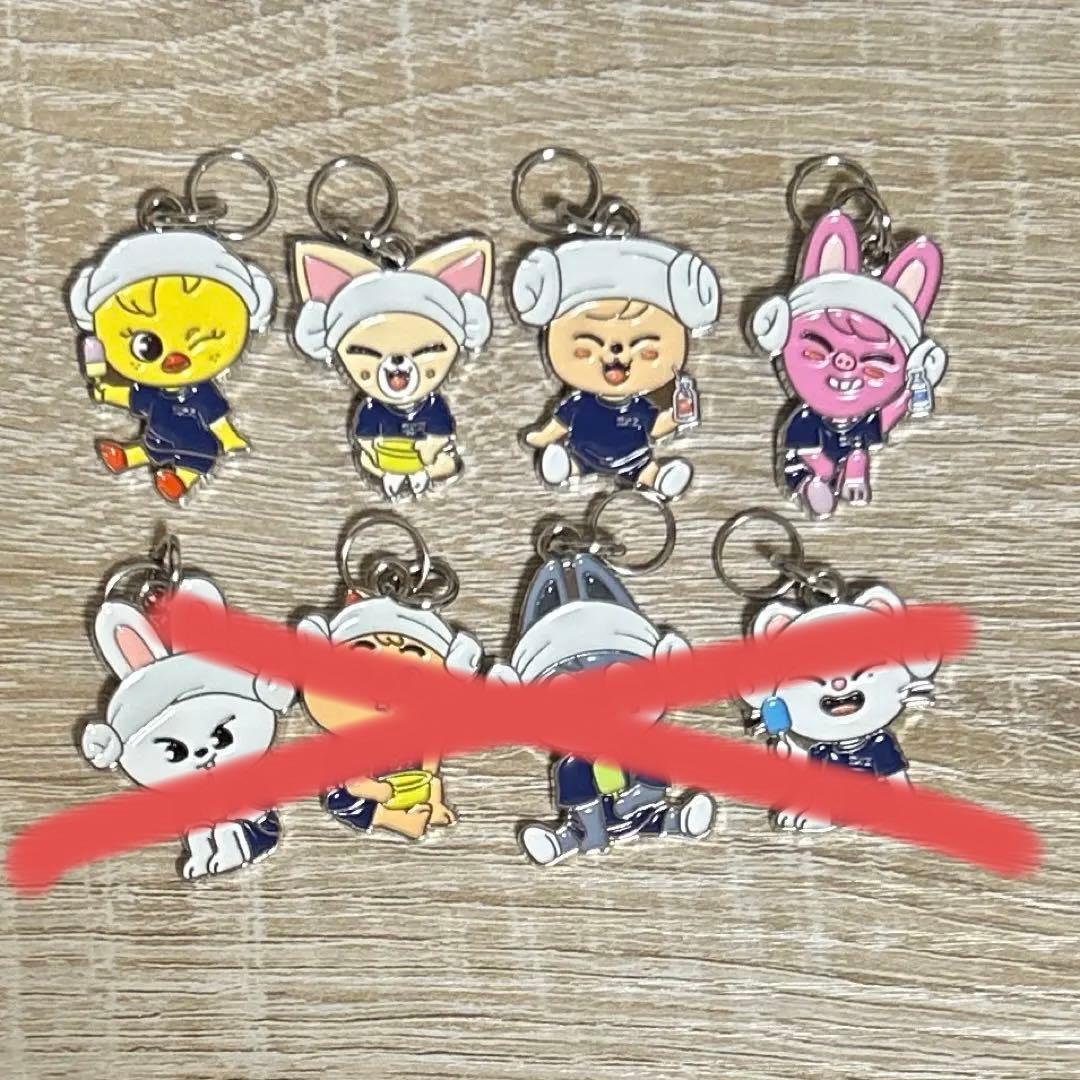 

[USED] StrayKids Sukiz Sauna Keychain Charm (4 Types)