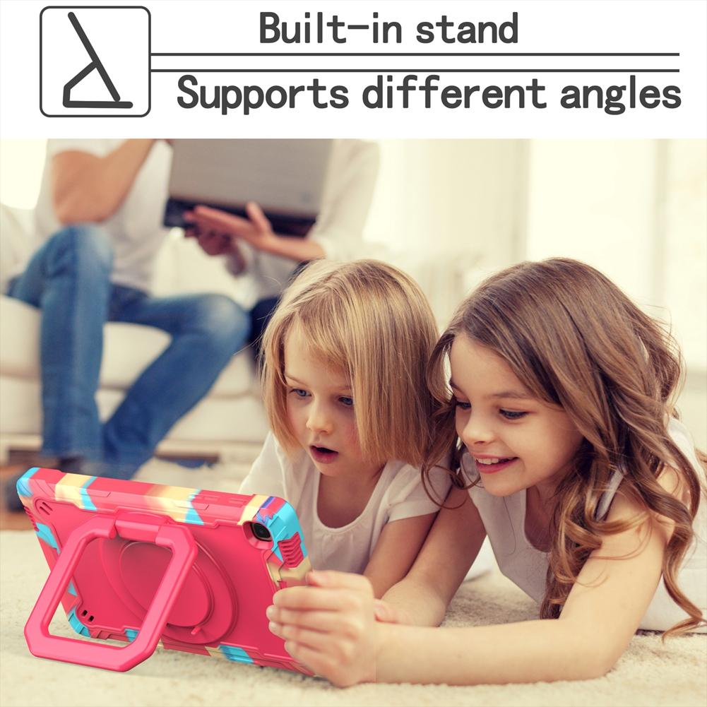 Tablet Cases Case For Samsung T220 T225 8.7 Inch Hand Ring Stand Kids Cover For Samsung Galaxy Tab A7 Lite 8.7 2021 Sm-t220 Sm-t225 Fundas