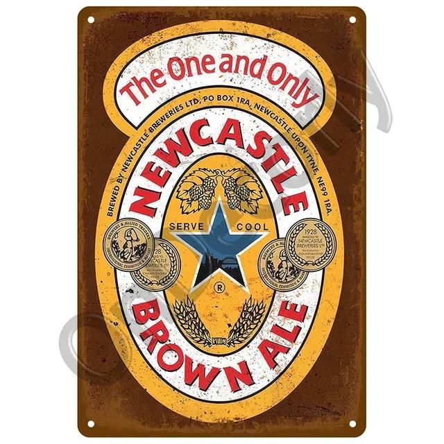 Vintage Metal Plaque Sign  Beer  Cocktail Wall Art for Bar Pub Club Man Cave  Retro Tin Sign Decor  Iron Painting Poster for Hom