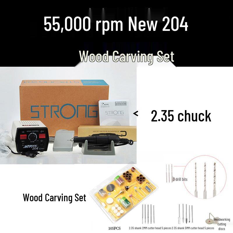 Compact Dental & Craft Engraving Tool: Electric Machine for Jade, Wood, and Nut Carving