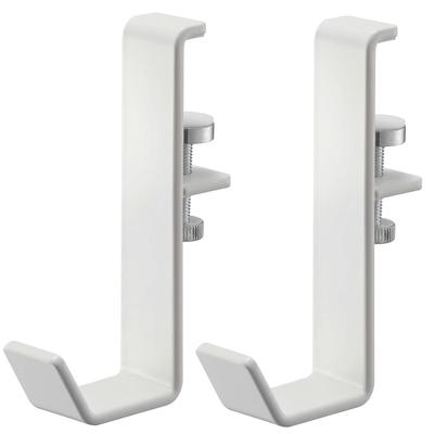 Yamazaki Tower Indoor Clothes Drying Pole Set of W2 X D6 X H9cm Hangs On Screw Clothes Drying Product 5623 Holder, 2, White, Approx. (Each), Lintel,