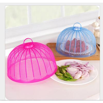 Household Folded Mesh Food Dish Cover Kitchen Leftovers Food Dust Insect Anti Fly Mosquito Cover