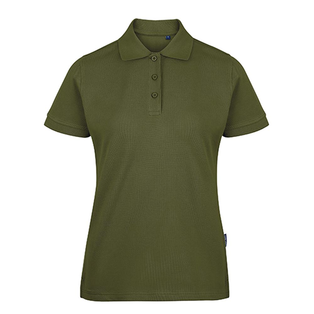 HRM Womens/Ladies Heavy Polo Shirt