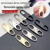 S-shaped Detachable Zipper Puller & Figure-8 Quick Release Keychain Buckle