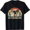 Vintage Bester Englischer Bulldogge VATER Aller Zeiten Shirt Vatertag Geschenk T-Shirt