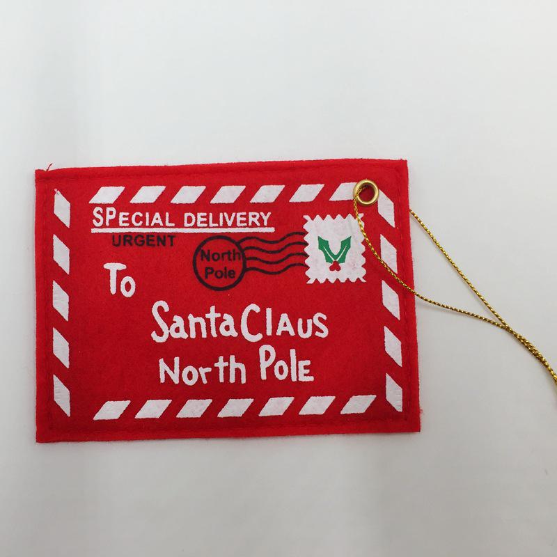 Christmas Tree Hanging Ornament: Candy & Card Holder, Holiday Decoration