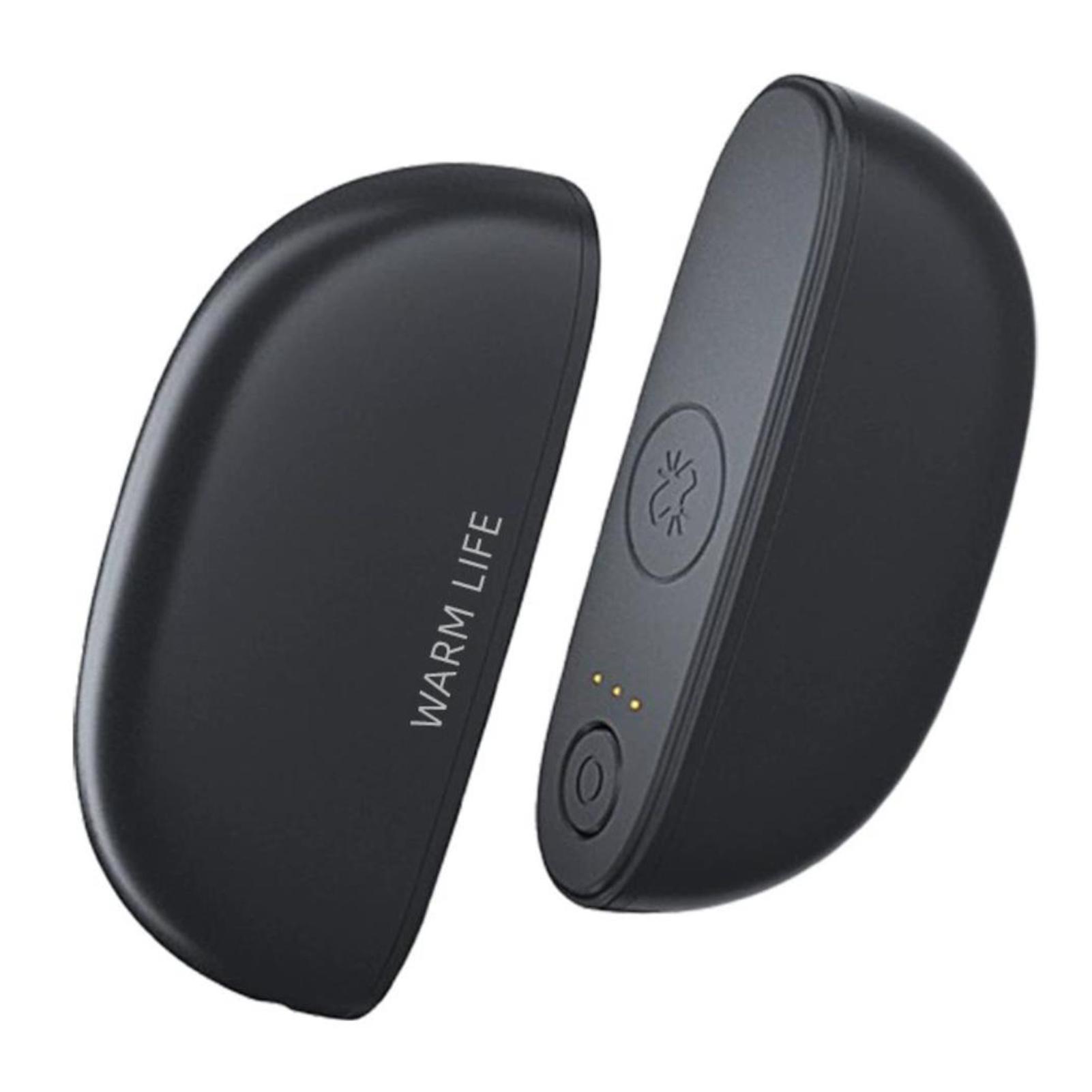 

Електрична грілка для рук USB C, кишенькова, акумуляторна, незамінна в дорозі чорний