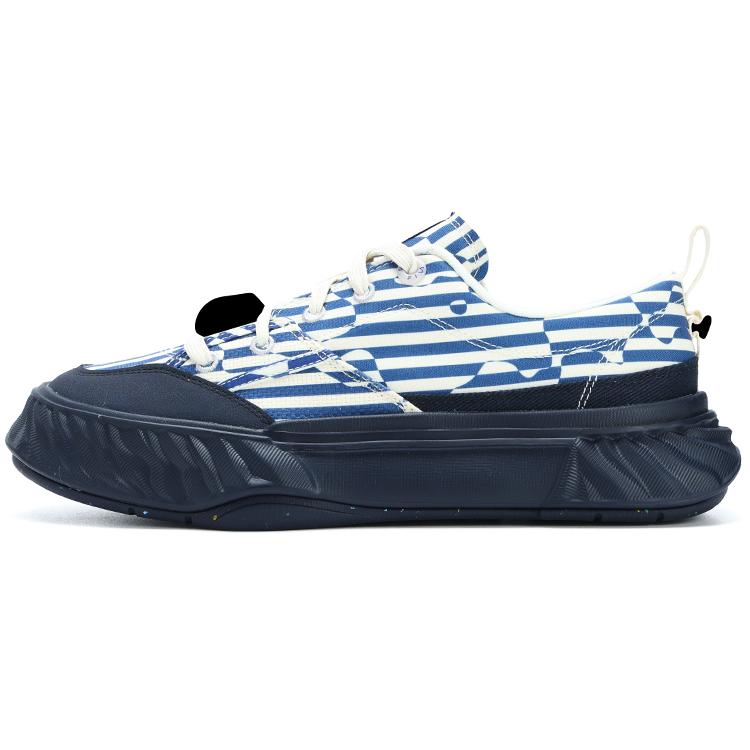 

New FILA Gear Low Top Canvas Shoes Men s Blue White F12M322307FSA 40.5