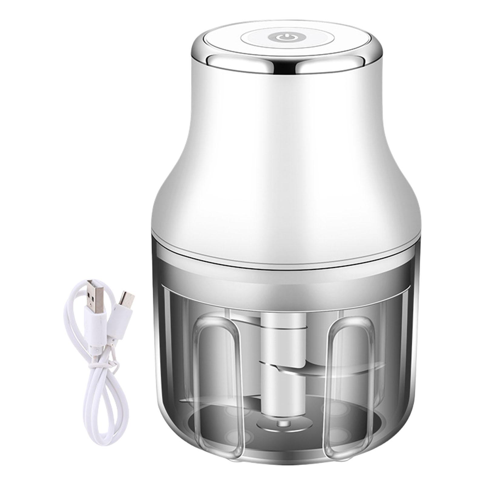 

Портативный электрический измельчитель чеснока Миниатюрный USB-перезаряжаемый измельчитель Беспроводная овощерезка Удобный кухонный инструмент L