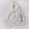 Long Silk Like Scarf Rhinestone Decor Ethnic Headscarf Non Wrinkling