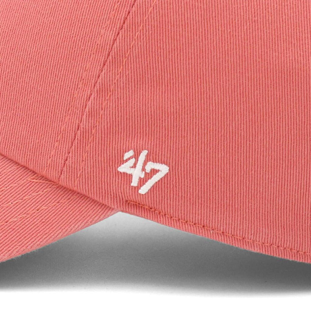 47 CLEAN UP MLB Logo Cap LA Island Red FREE '47brand '47BRAND