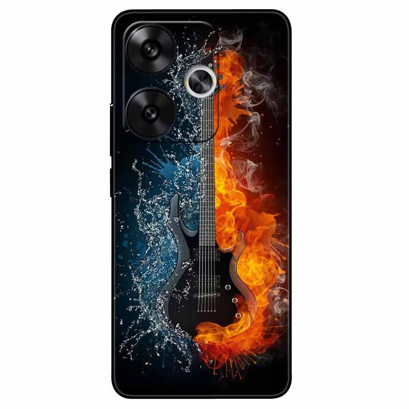 For Xiaomi Poco F6 Cases Soft Silicone Protective Fashion TPU Phone Back Covers For Xiaomi Poco F6 Pro/ Redmi Turbo 3 TPU Cases