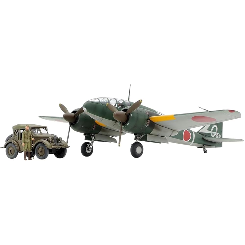 

Tamiya 1/48 Scale Limited Edition Hyaku Shiki Command Reconnaissance Aircraft Type III with Kurogane 4-Piece Set Plastic Model Kit 25217