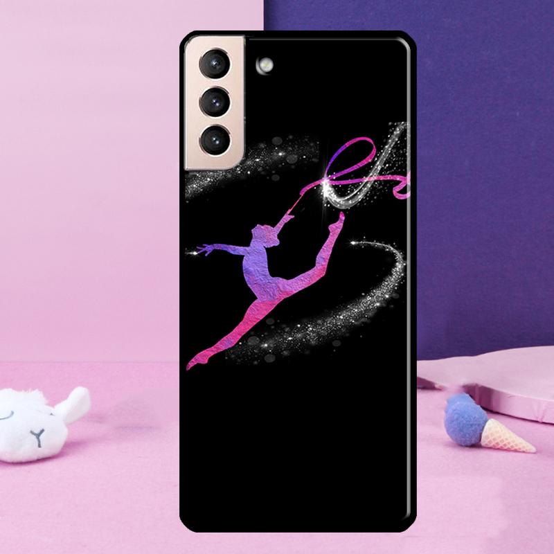 Love Gymnastics Case For Samsung Galaxy S23 S22 Ultra S21 S20 FE Note 10 20 Ultra S8 S9 S10 Plus Cover