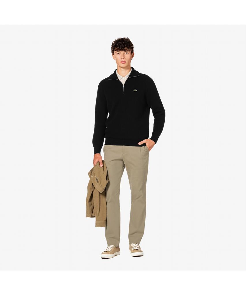 LACOSTE Men'S Ribbed Half-Zip Pullover Ah401E-55N 031