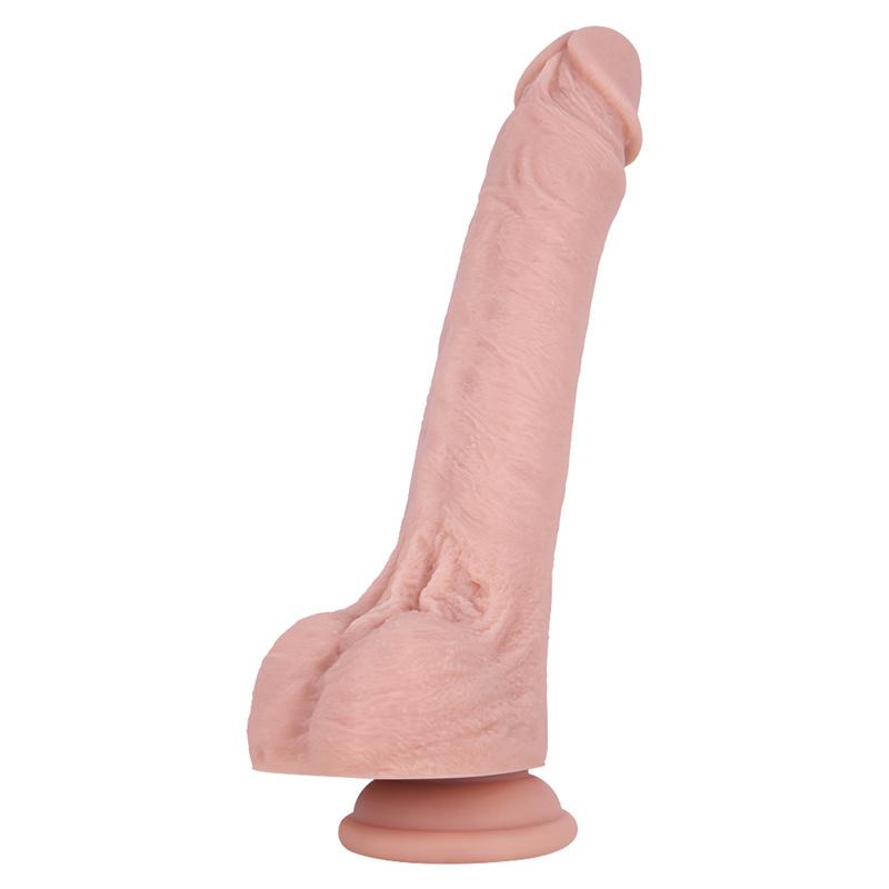 Female Masturbation Device Taiyi 18cm Big Cock Liquid Silicone Sex Simulation Dildo Adult Products