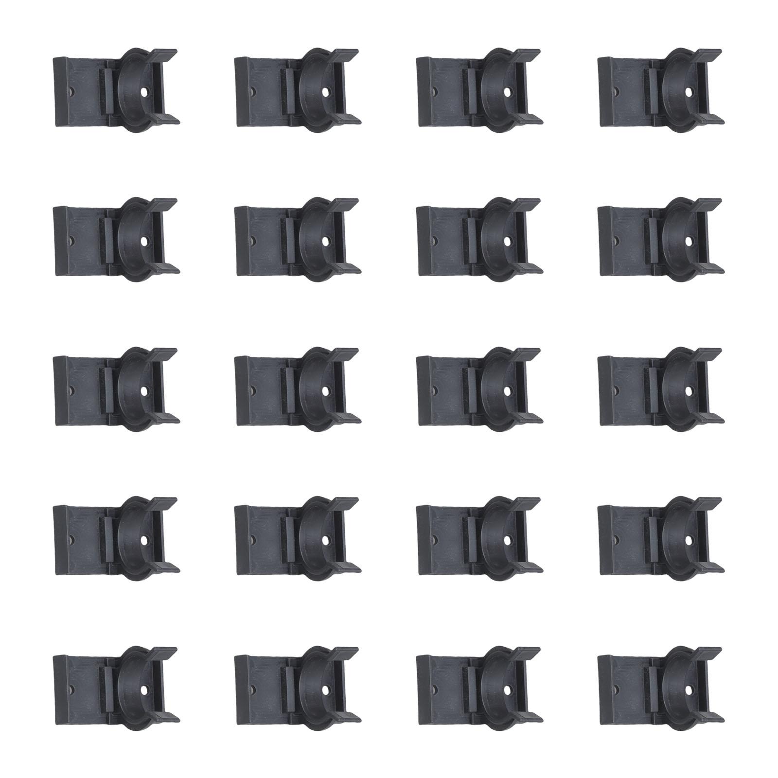 

20 шт. Кухонный плинтусный зажим Пластиковый зажим для выравнивания мебели Регулируемая пряжка для цоколя шкафа Аксессуары для ножек шкафа