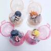 4 Stück/1 Set Haikyuu Figur Shoyo Hinata Tobio Kageyama Schlafposition Kozume Kenma Tetsurou kuroo Gashapon Set Spielzeug Modell Puppe