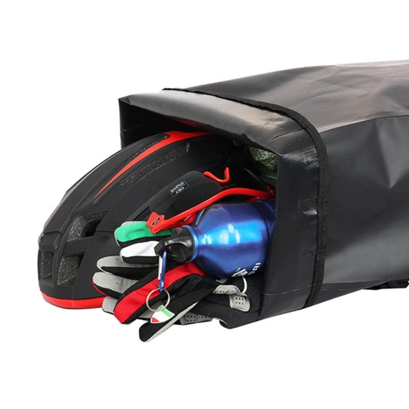 Water Resistant Bicycles Commuting Bag Double Side Saddles Bag with Reflective Trim Luggage Carriers Panniers Bag