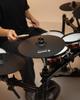 Donner CYB-11D Becken-Pad, 11-Zoll Elektronisches Schlagzeug Erweitertes Dämpfungs-Pad mit Dual-Zonen Crashbecken, Elektronisches Schlagzeug Zubehör