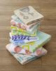 Kosugizen Mini Bath Everyday Print Scandinavian 3 Colors 1 of 50 x 100 Convenient Compact Thin Quick Set of Towels, Towels, Style, (3 Patterns), Each,