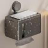 Punch Free Paper Towel Holder Detachable Toilet Tissue Box Toilet Paper Dispenser  Bathroom