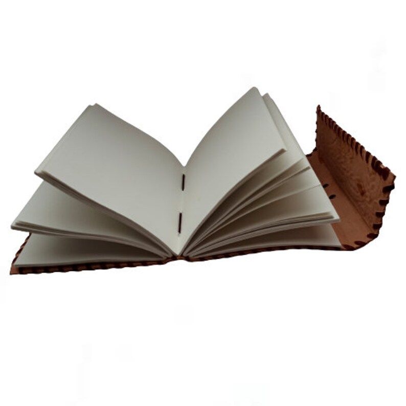 Vintage kožený deník s polodrahokamy, starožitný papír s okrajem Deckle, kniha stínů, deník, grimoár, dárky k výročí.