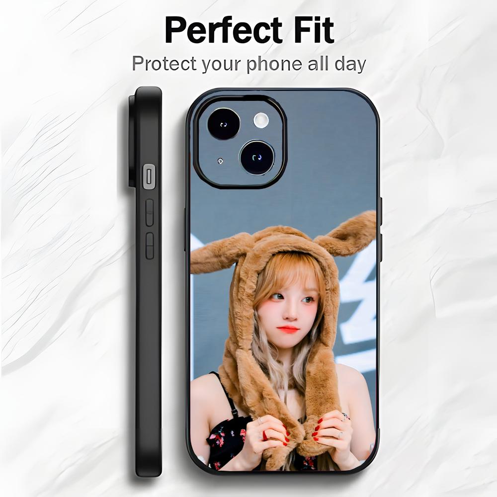Korean Beautiful Singer S-Song Yuqi Phone Case Phone Case Soft Packaging Lightweight For iPhone17 16 15 14 13ProMax