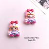 Cartoon Cat Cosplay Resin Accessories: Hair Clips, Fridge Magnets, Beading Pens.