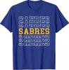 Sabres Vintage Geschenk für Männer Frauen T-Shirt