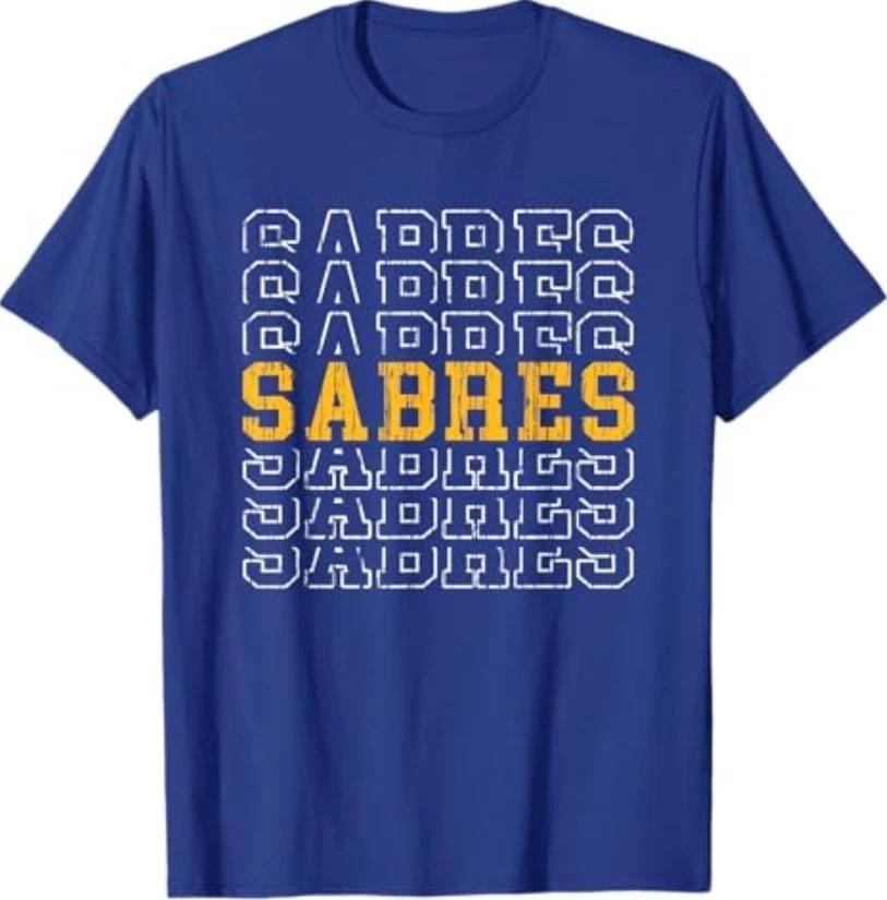 Sabres Vintage Gift for Men Women T-Shirt XXXL