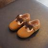 Children's Flats Butterfly-knot Princess Party Performance Shoes Big Student Girl Shoes for Kids Soft Sole Leather Flats