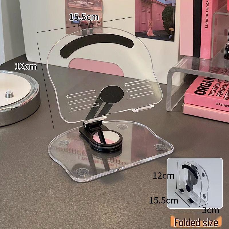 Acrylic Adjustable Desktop Phone & Tablet Stand