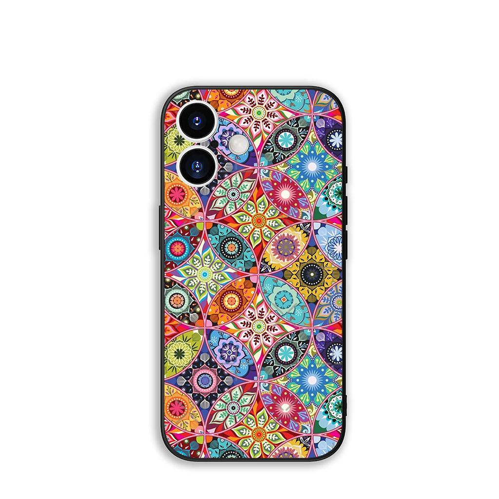 Floral Paisley Flower Mandala Texture Case for Motorola Moto Edge 70 60 Fusion 40 NEO Pro G Stylus G56 G96 G71 G73 G52 G42 G51