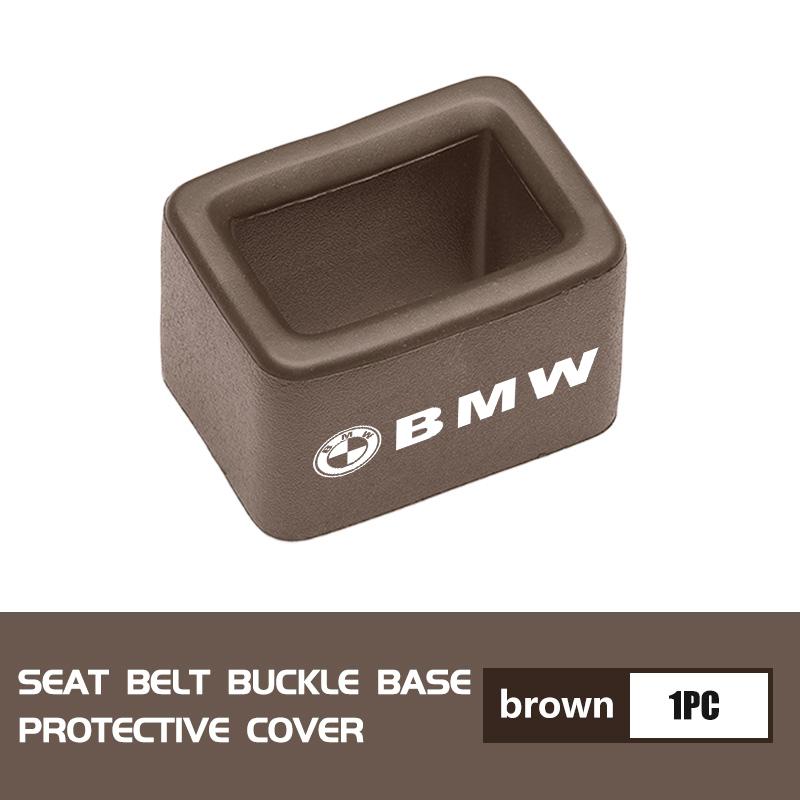UDWU1 Car Seat Belt Buckle Anti-Scratch Safety Belt Base Protector Clip For BMW M 1 3 4 5 6 7 Series M3 M6 F01 F02E34 E36 E70 F10 X6